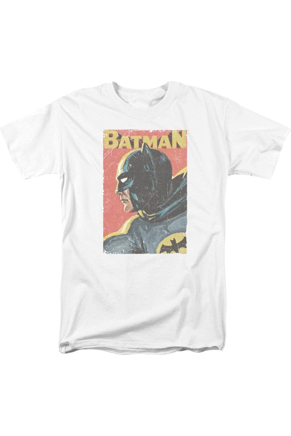 

Футболка Batman Classic Tv Vintman с коротким рукавом для взрослых Gildan, белый
