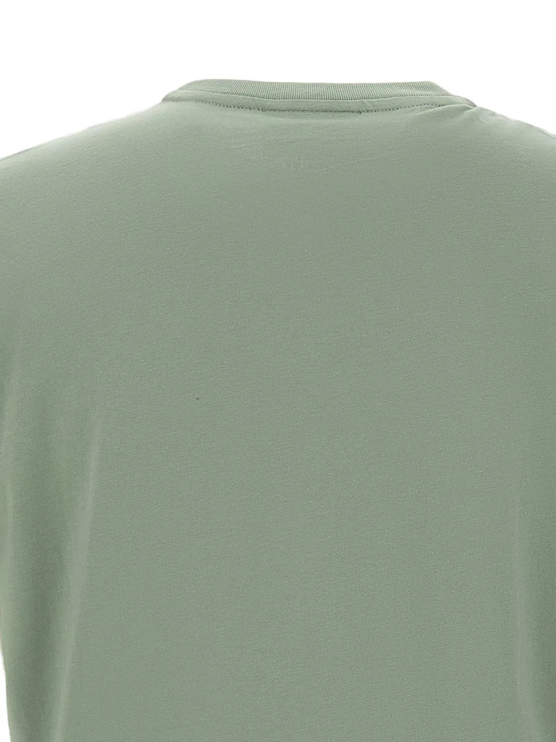Футболка Lacoste с нашивкой-логотипом, однотонная, зеленый — фото 4