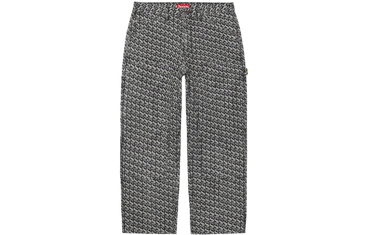 Supreme Высшие джинсы унисекс, Красный