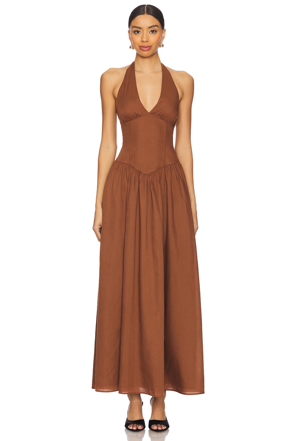 

Длинное платье Bexley More To Come, brown