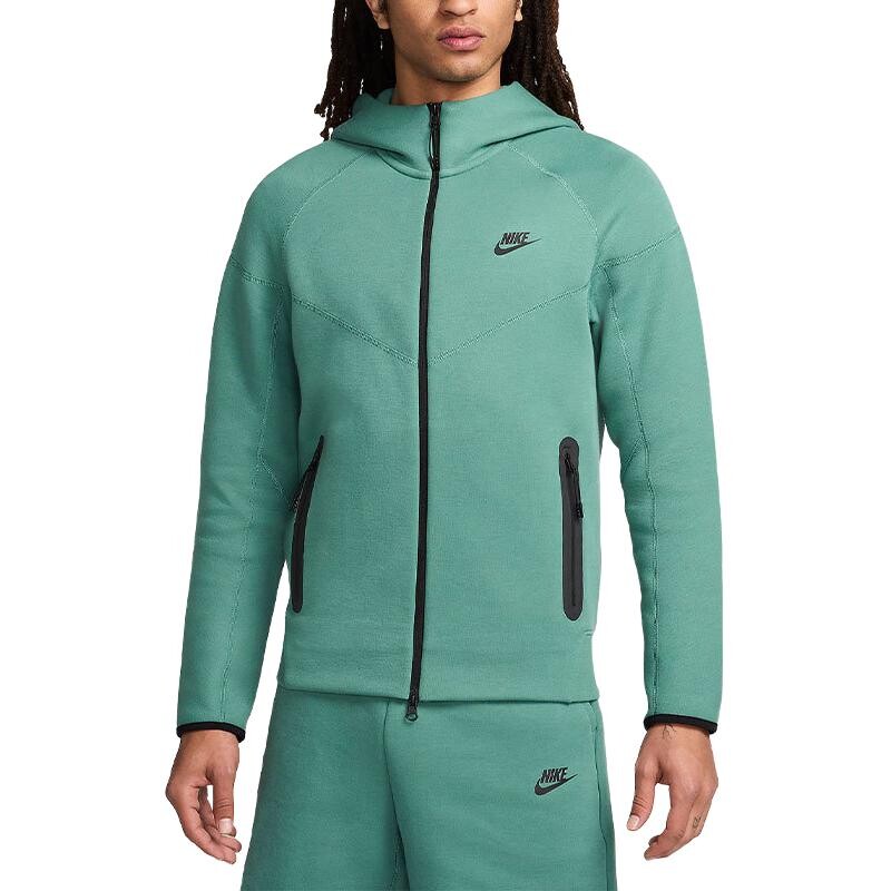 

Спортивная флисовая толстовка для мужчин, зеленая Nike, зеленый