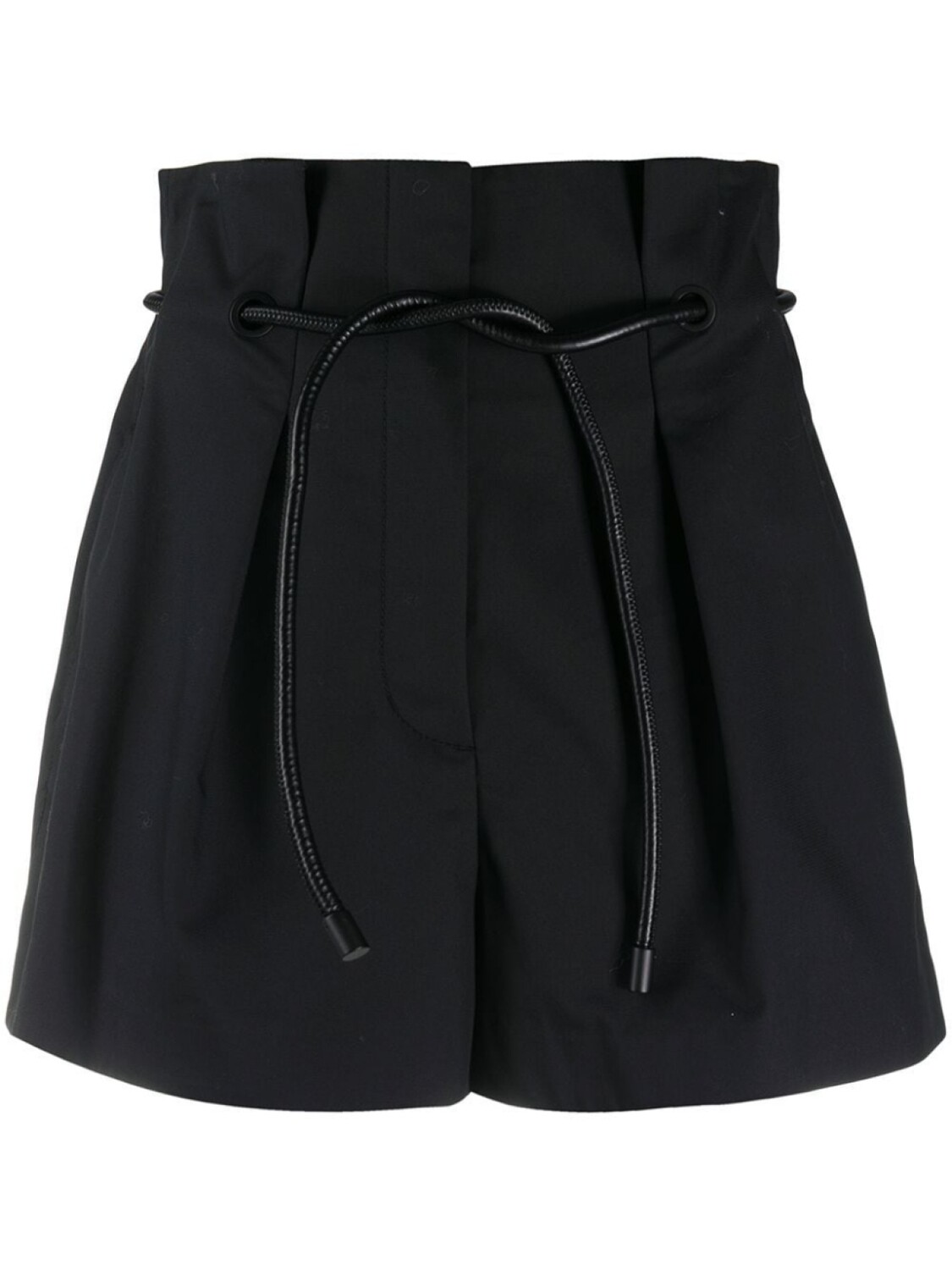 

3.1 Phillip Lim короткие шорты с присборенной талией, черный
