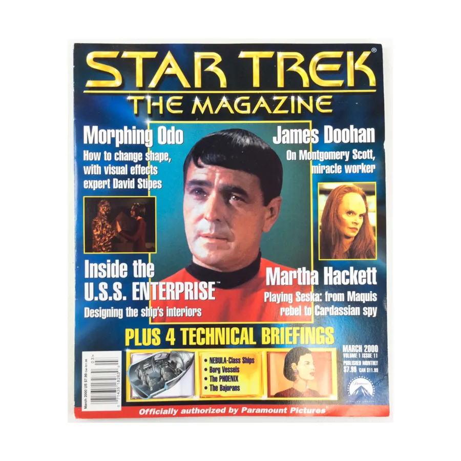 

Журнал Vol. 2 #11 "Connor Trinneer, Star Trek - First Contact, Technical Briefings", Star Trek - The Magazine