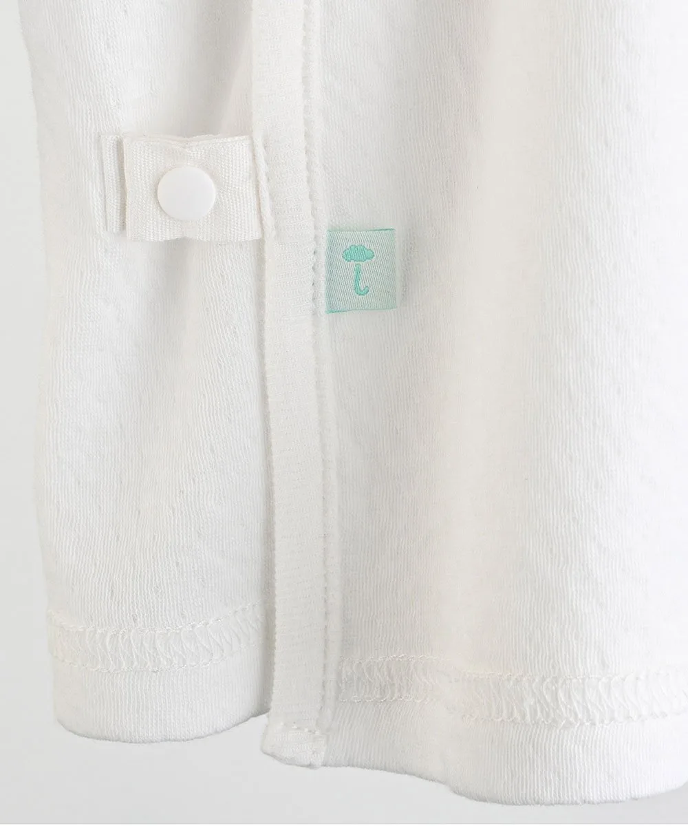 Хлопковая двухсторонняя короткая майка Bear Cotton Moimoln, Off white — фото 4