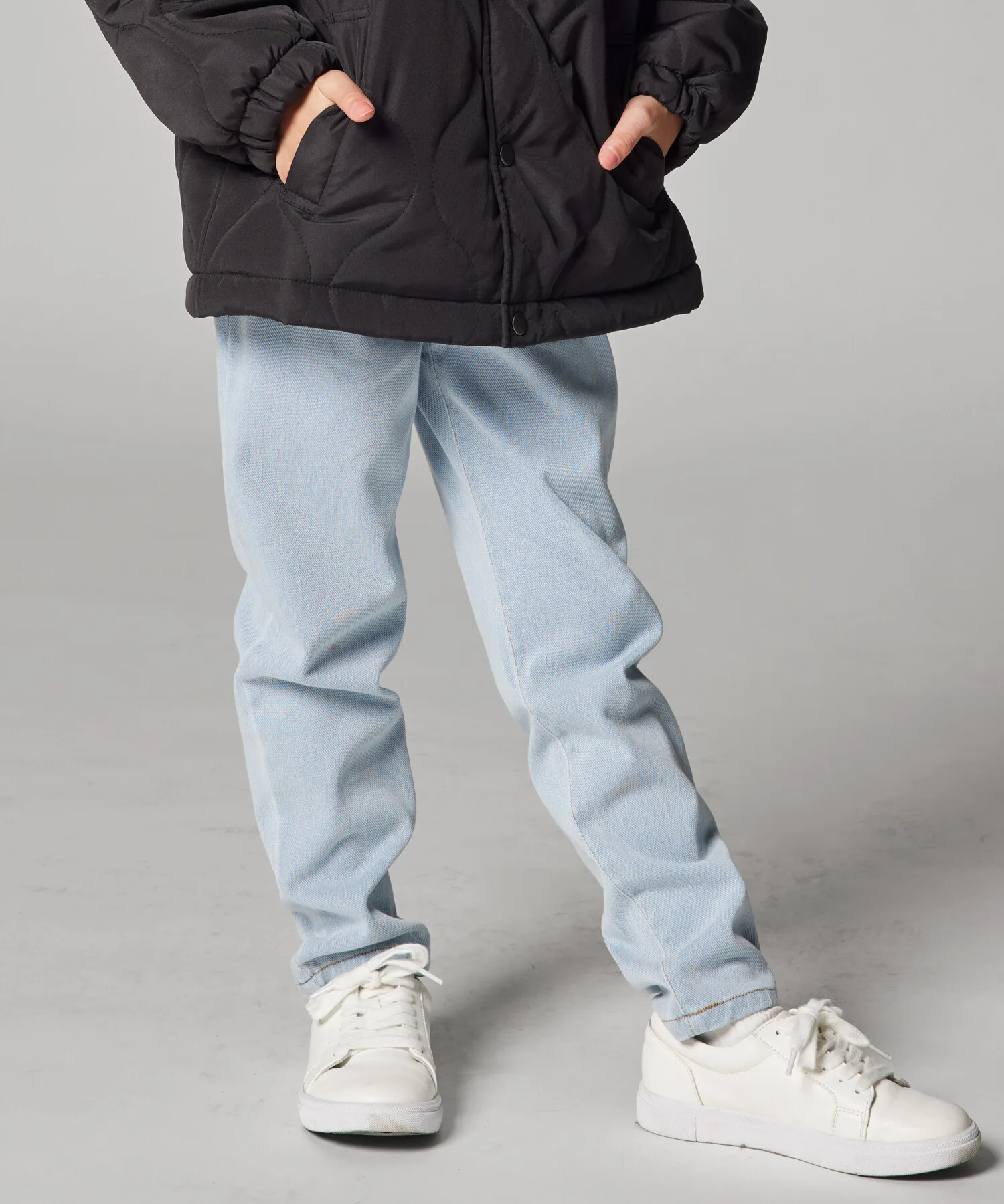 Детские штаны с эластичной резинкой Nobi Nobi Pants COMME CA ISM черные — фото 3