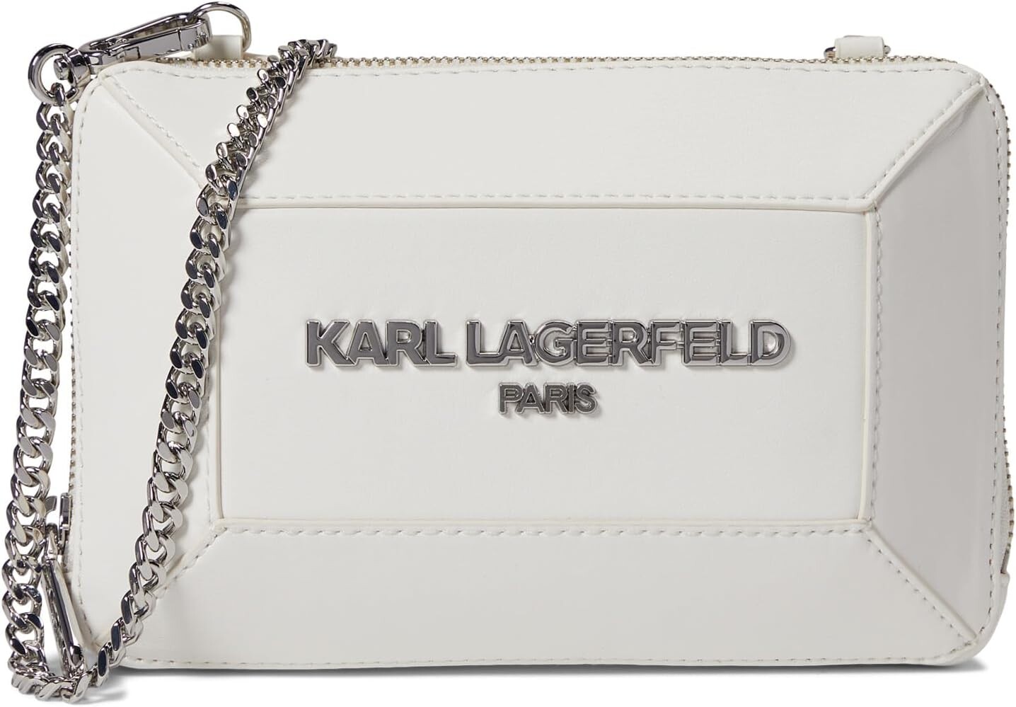 

Сумка кросс-боди Karl Lagerfeld Paris Georgette Crossbody, цвет Winter White/Silver