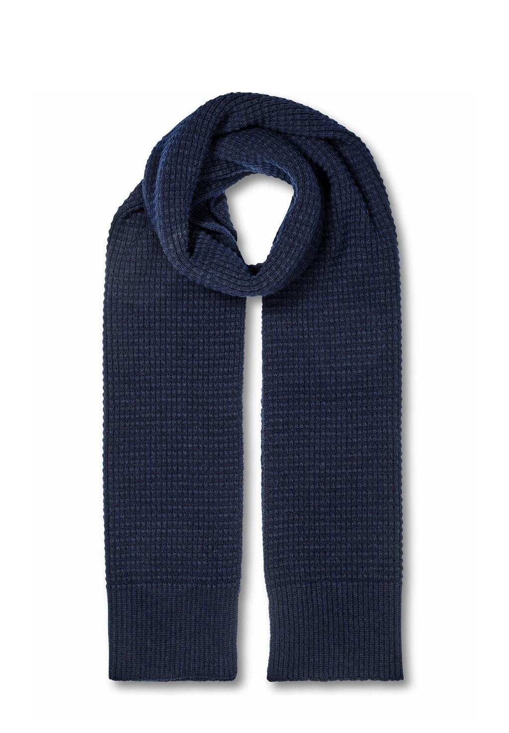 

Шарф Rustique Scarf Organic Cotton FALKE, цвет navy mel
