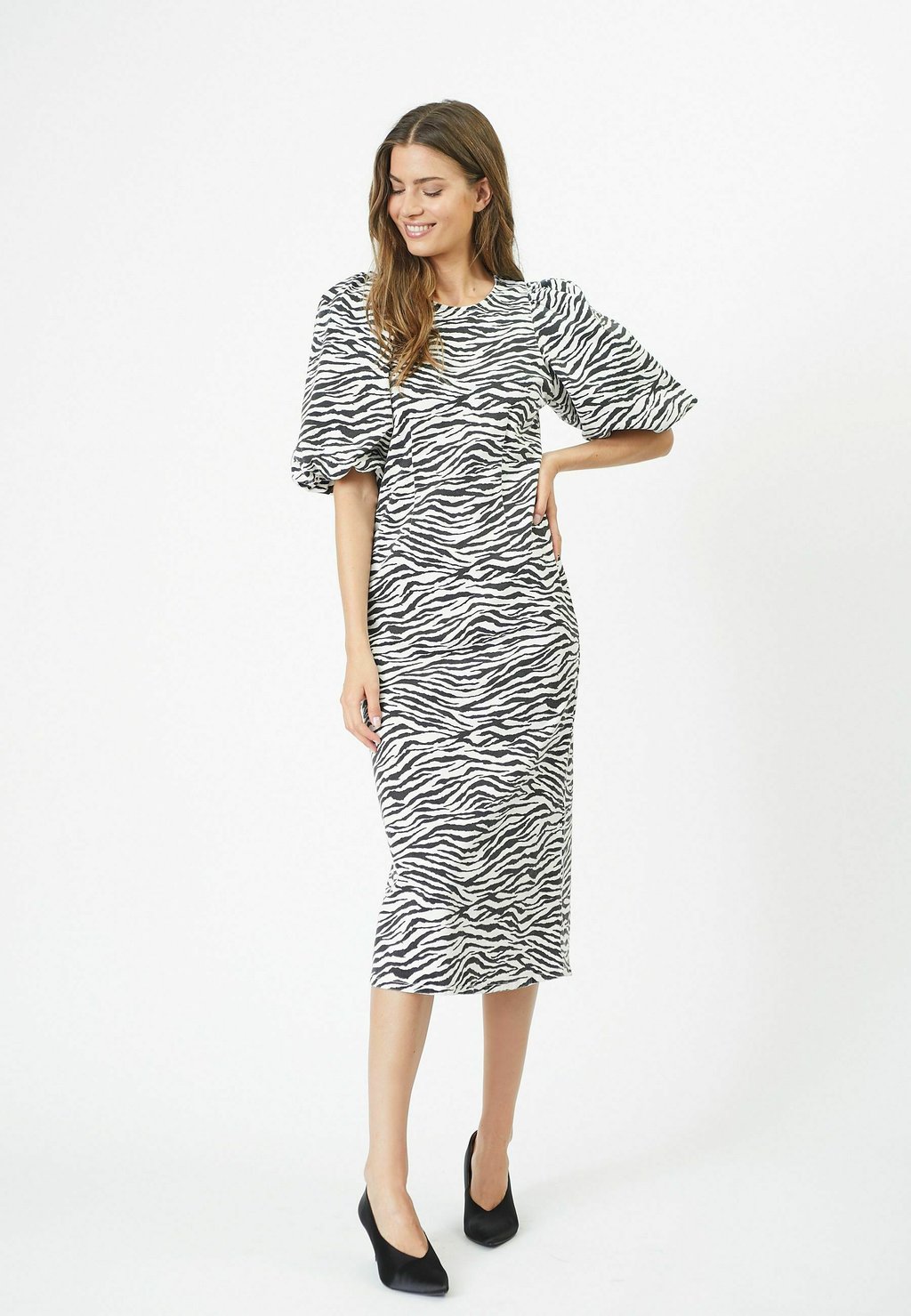 

Платье из джерси ZionCC Zebra Co'couture, черный