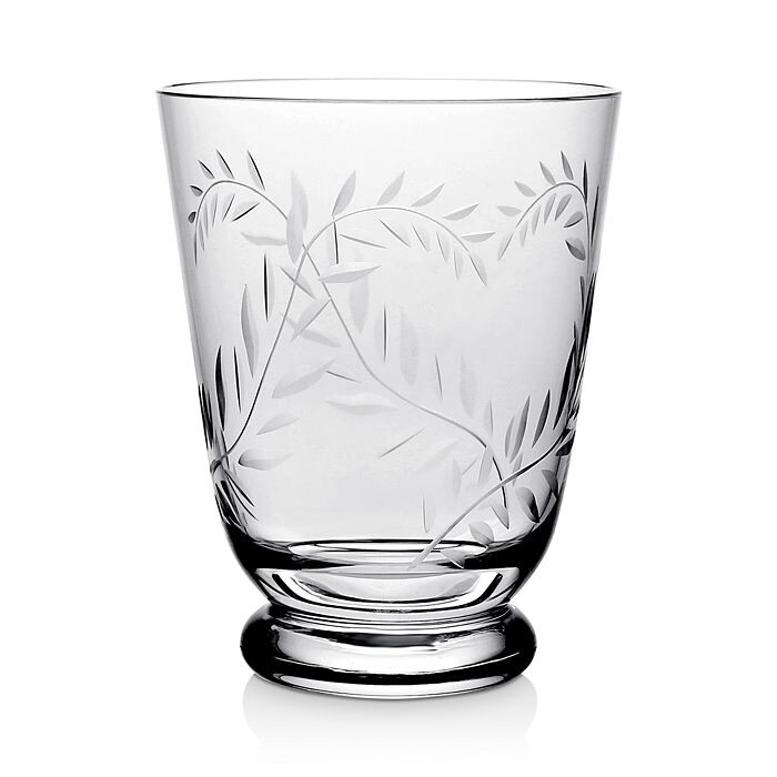 

William Yeoward Crystal Jasmine Двойной старомодный стакан на ножке, белый