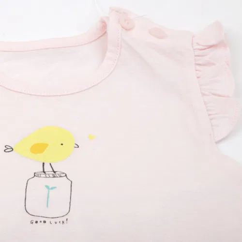 Комплект нижнего белья Organicmom для девочек, хлопок, цвет мульти — фото 3