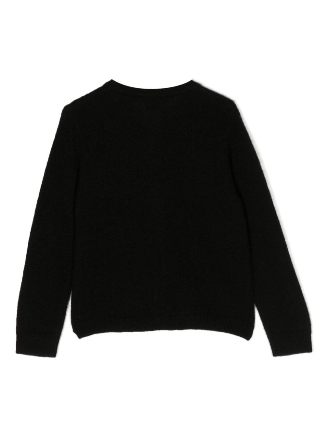Кардиган Alta из смеси шелка и кашемира Cashmere in Love Kids, черный — фото 2