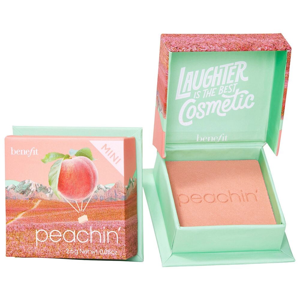 

Benefit Cosmetics Мягкие шелковистые пудровые румяна, цвет Peachin