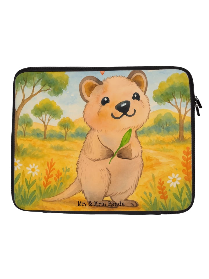 

Mr. & Mrs. Panda Сумка для ноутбука Quokka Happy Design без надписи, белая