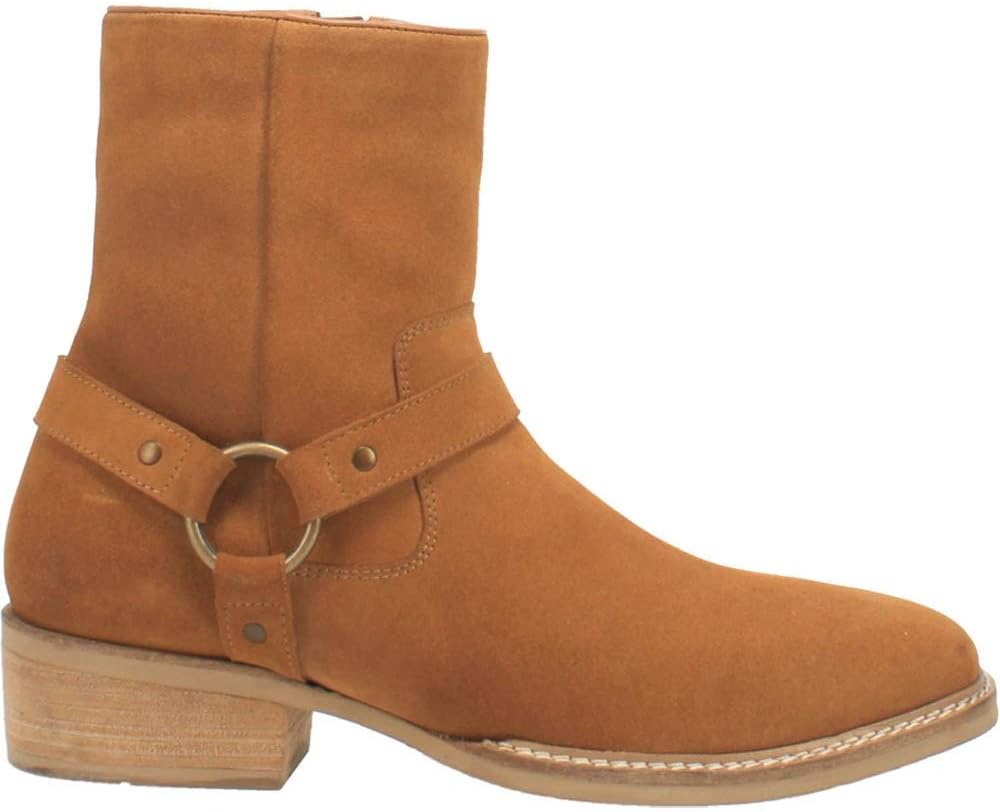 

Мужские повседневные ботинки Dingo Mens Calgary с круглым носком и на пятке - коричневые