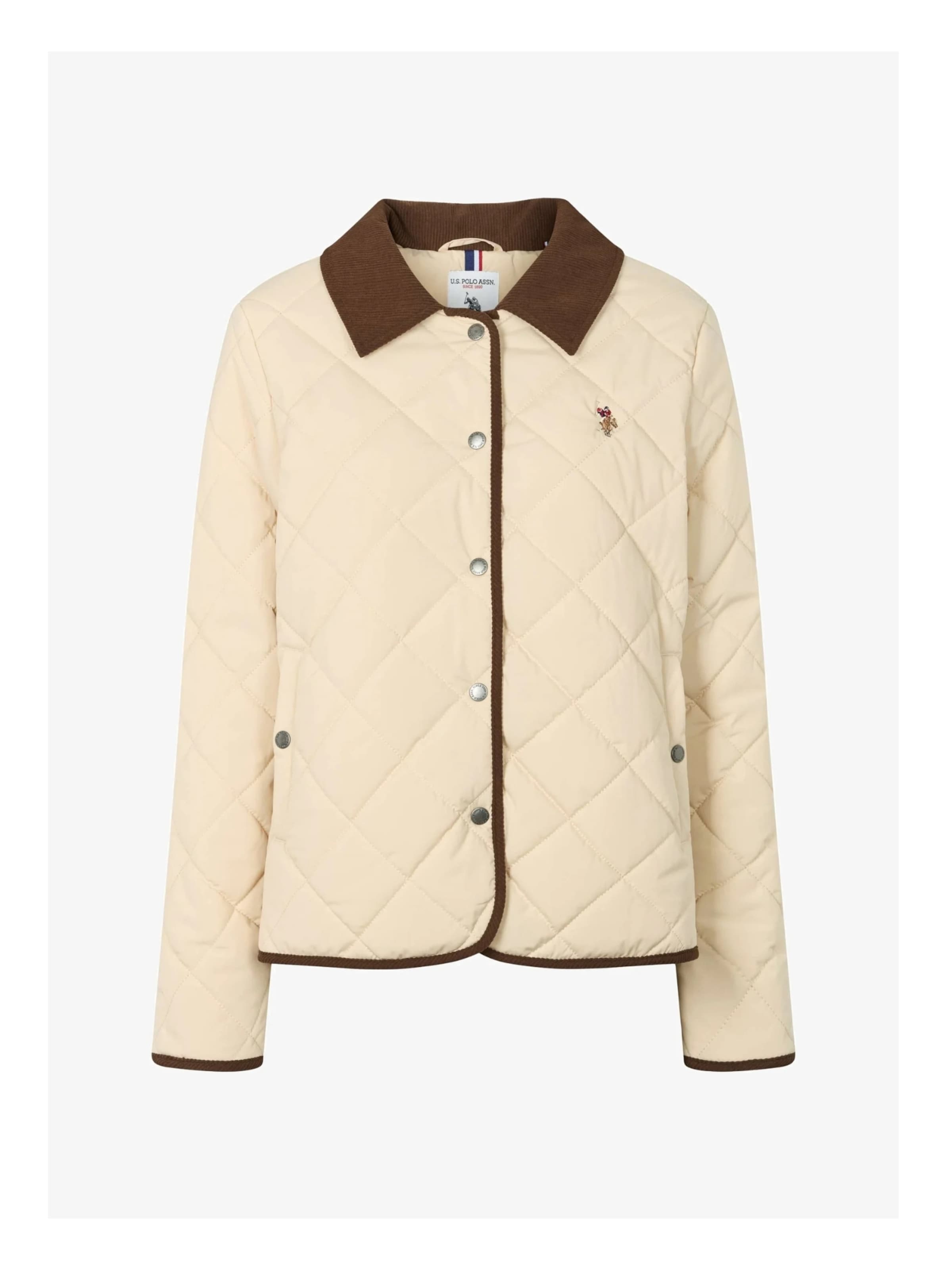 U.S. POLO ASSN. Демисезонная куртка 'Melou' в цвете Sand