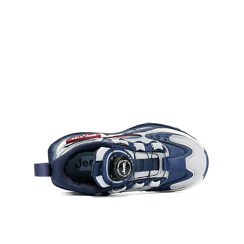 Jeep Кроссовки для бега низкие Slip Resistant Cushioning Abrasion Resistant детские Dark Blue — фото 4