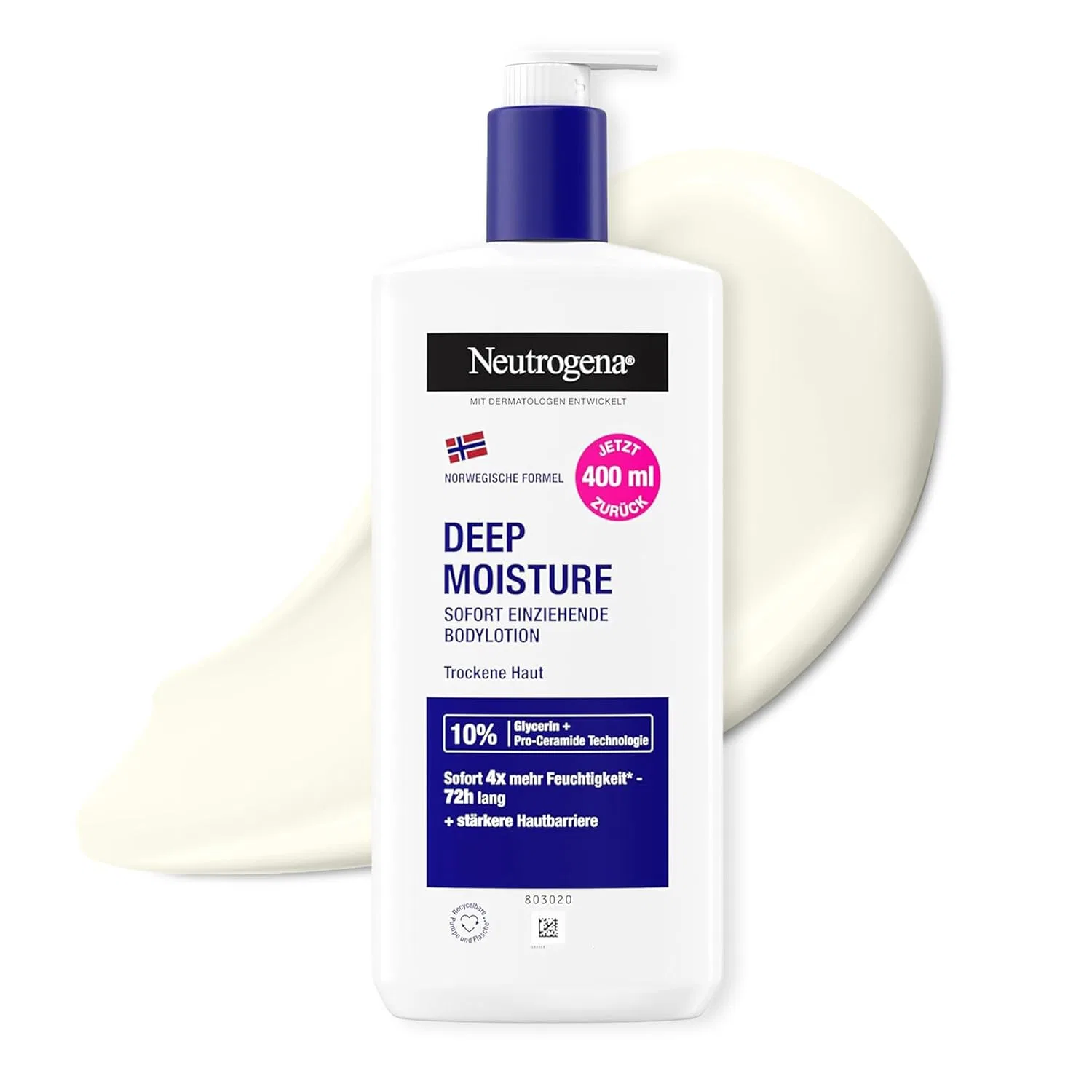 Лосьон для тела Neutrogena Norwegian Formula Deep Moisture 400 мл Neutrogena