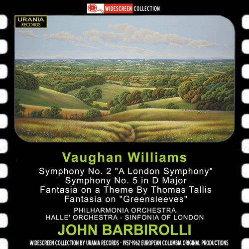 

CD диск Elgar, Edward / Halle Orchestra / Barbirolli, John: Barbirolli Conducts Vaughan-williams