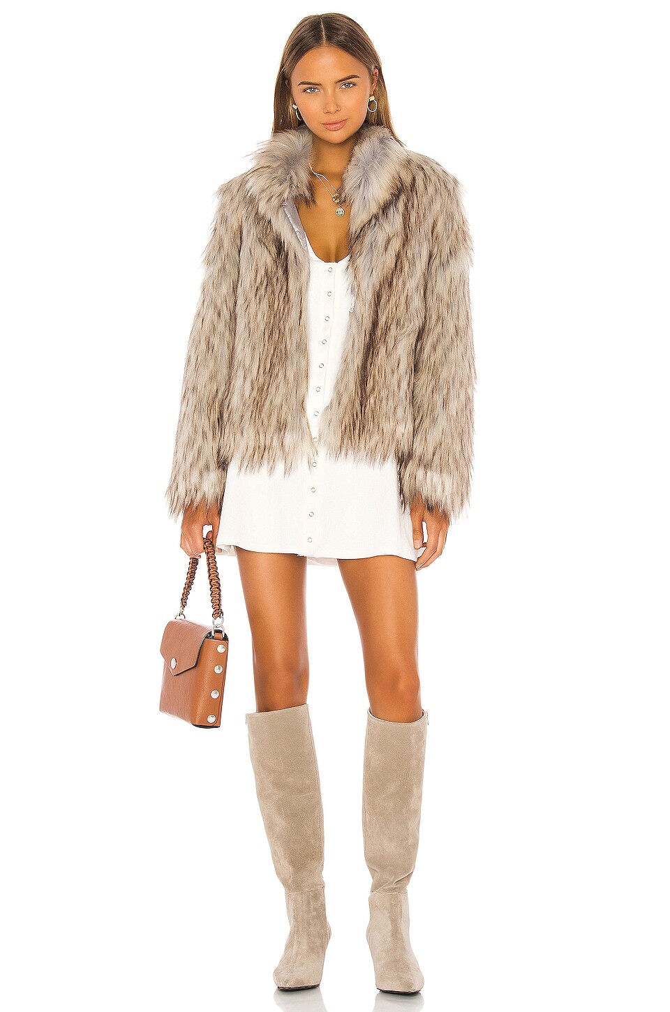 

Куртка Unreal Fur Faux Fur, цвет Natural