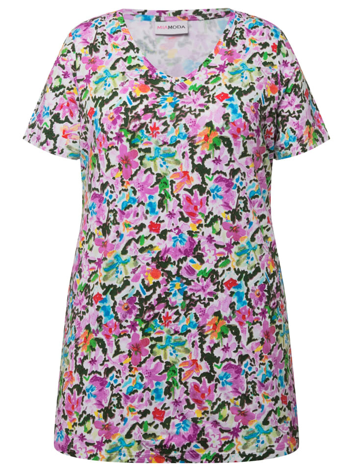 

Футболка MIAMODA, цвет multicolor