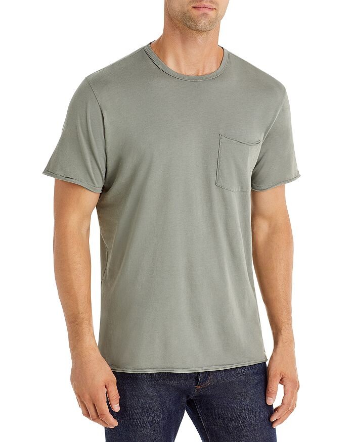 

Футболка Rag & Bone Miles из джерси Principal, серый