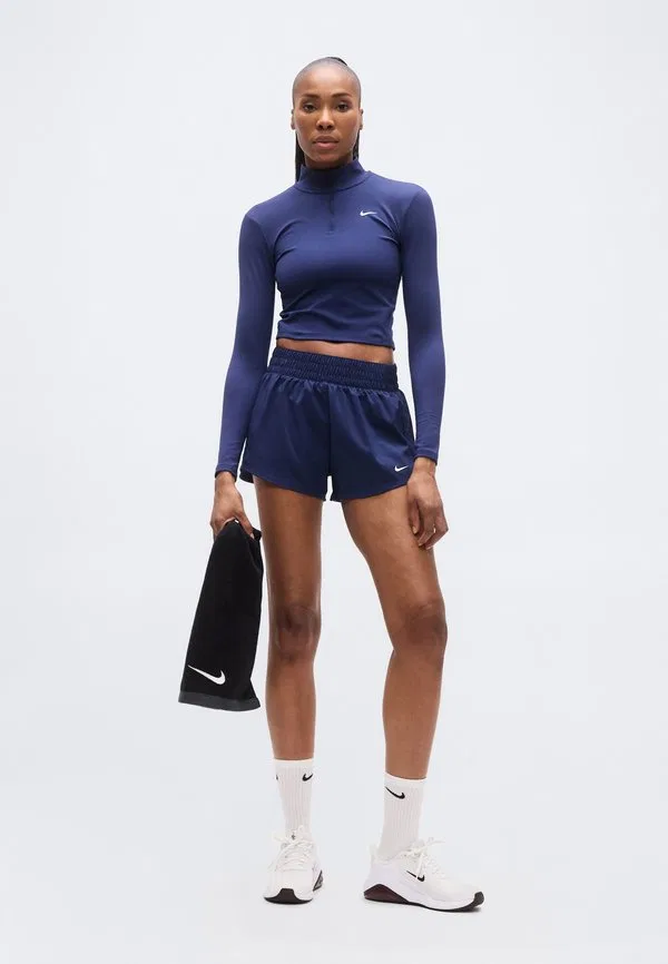 Одни короткие спортивные шорты Nike Performance, Midnight Navy/White — фото 2