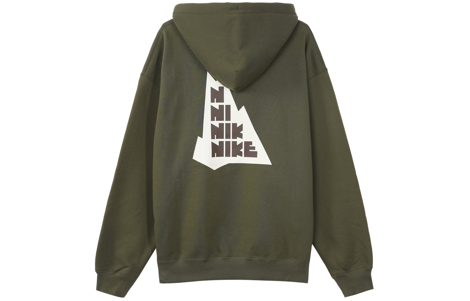 Оливковый зеленый свитшот Nike мужской — фото 3