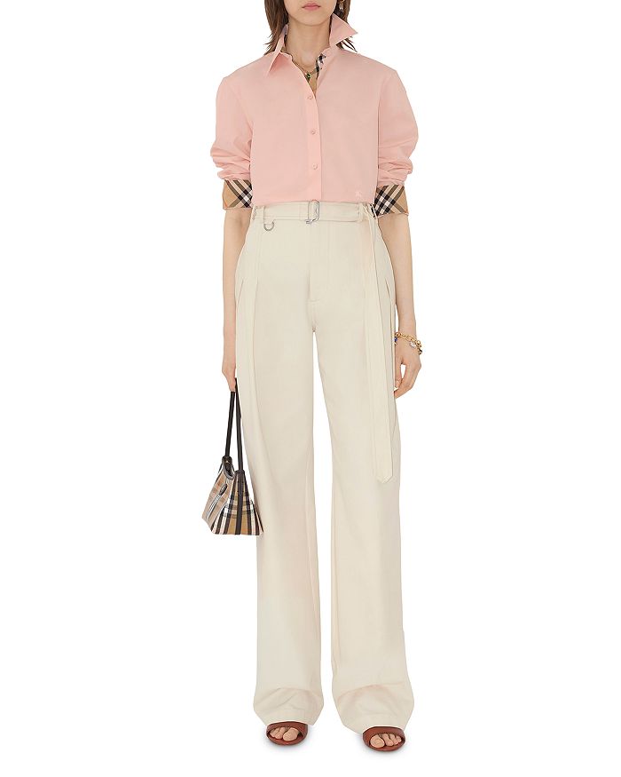

Рубашка Katherine Burberry, розовый
