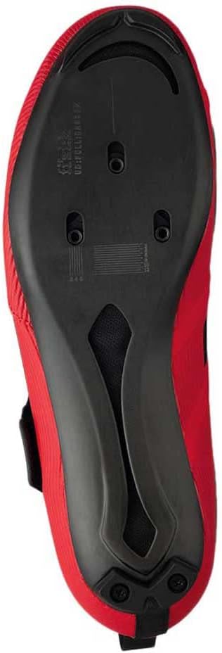 Кроссовки для бега Fizik унисекс, 40 EU, черный/красный — фото 2