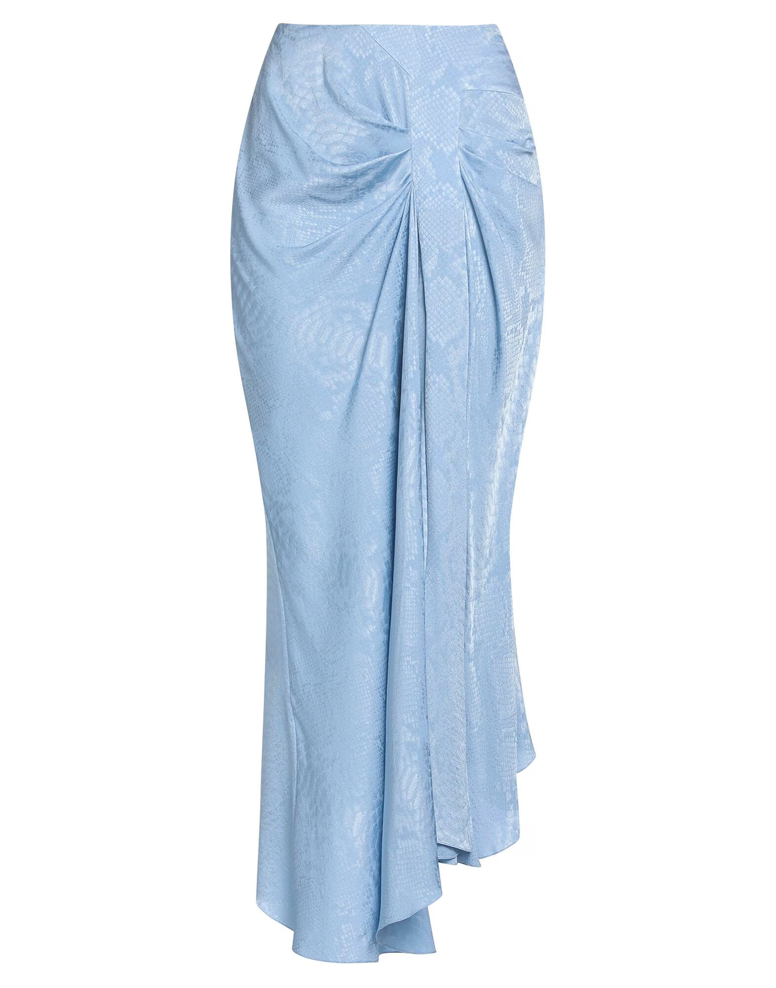 

Юбка макси Balmain, светло-голубой