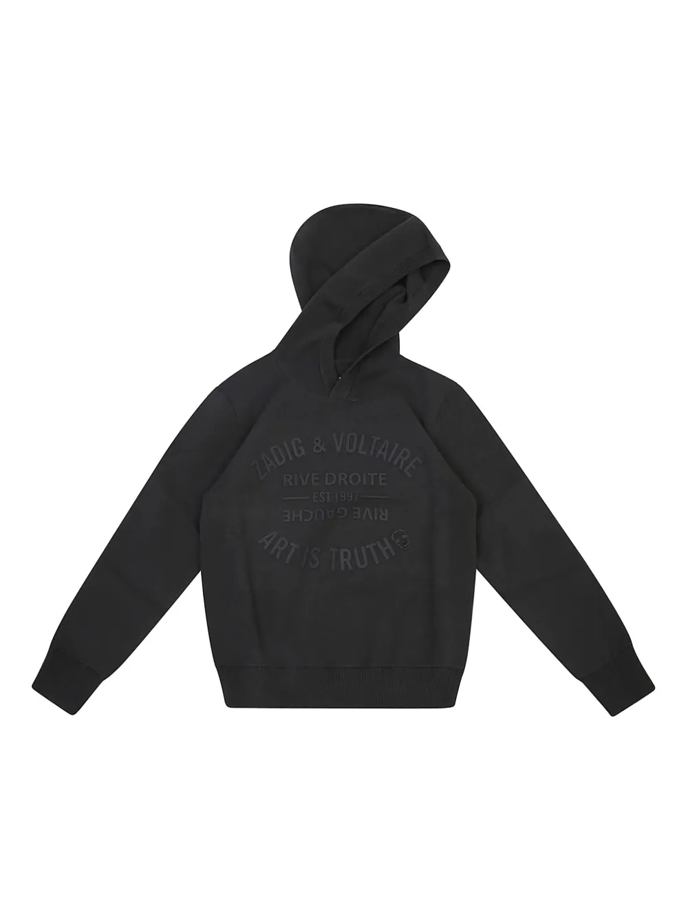 

Худи с логотипом Zadig & Voltaire Kids, серый