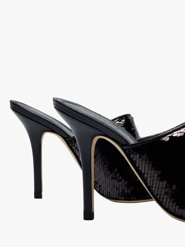 Superstow Mule босоножки-мюли на высоком каблуке Russell & Bromley, Metallic — фото 3