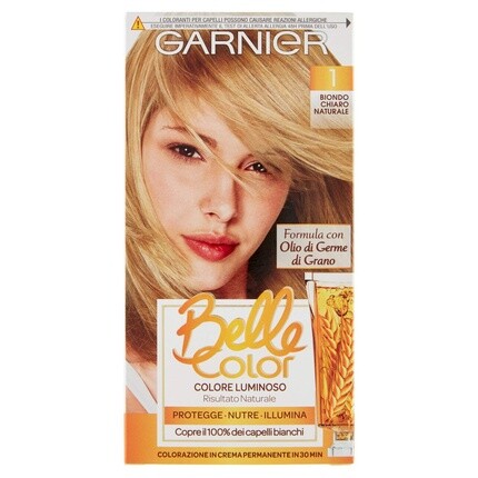 

Belle Color 1 Натуральные средства по уходу за светлыми светлыми волосами 1000мл, Garnier