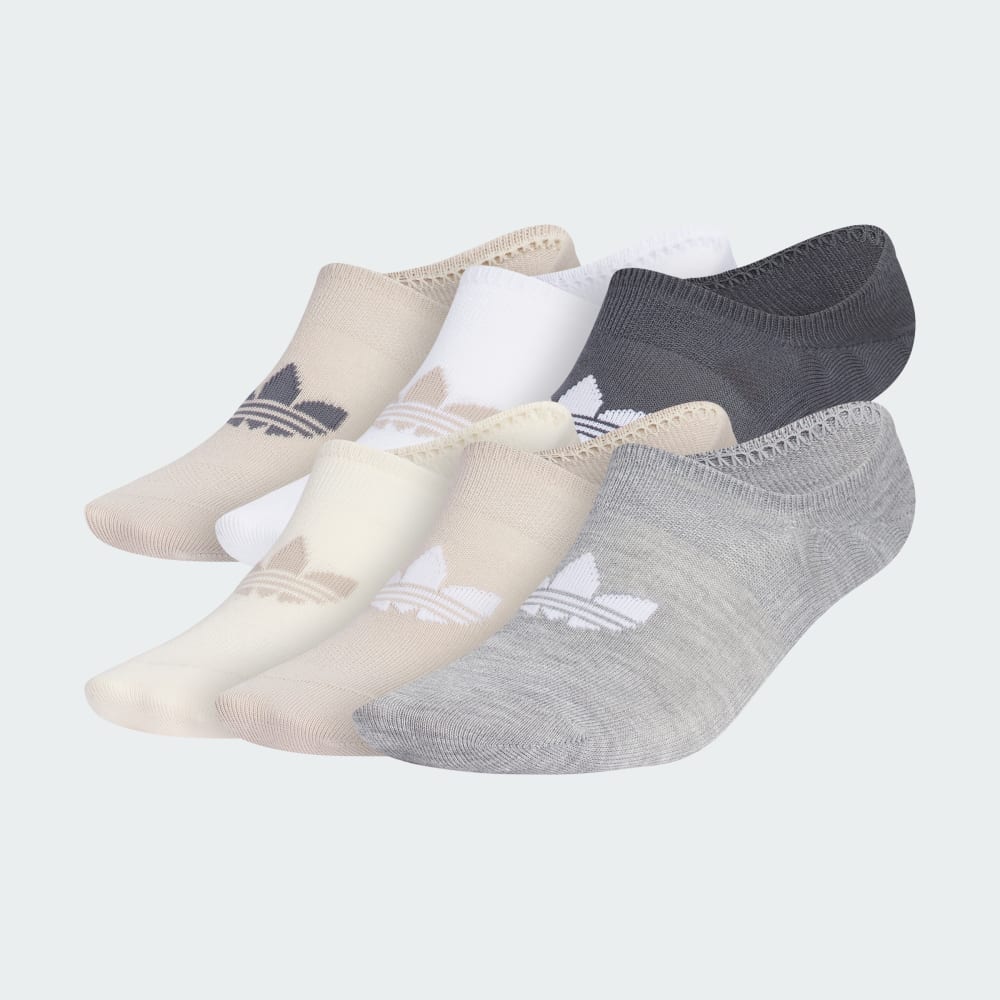 

Носки Adidas Originals Superlite 6-Pack Super-No-Show Socks, цвет Beige/Onix/Wonder White