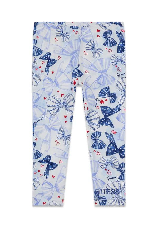 Леггинсы bedruckte, брюки Guess, Hellblau