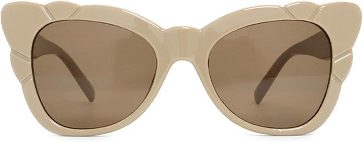 

willochra Милые солнцезащитные очки «кошачий глаз» для женщин, в стиле 90-х, винтажные, с градиентным рисунком и бабочками, ретро-очки, защита от ультрафиолета UV400, C6