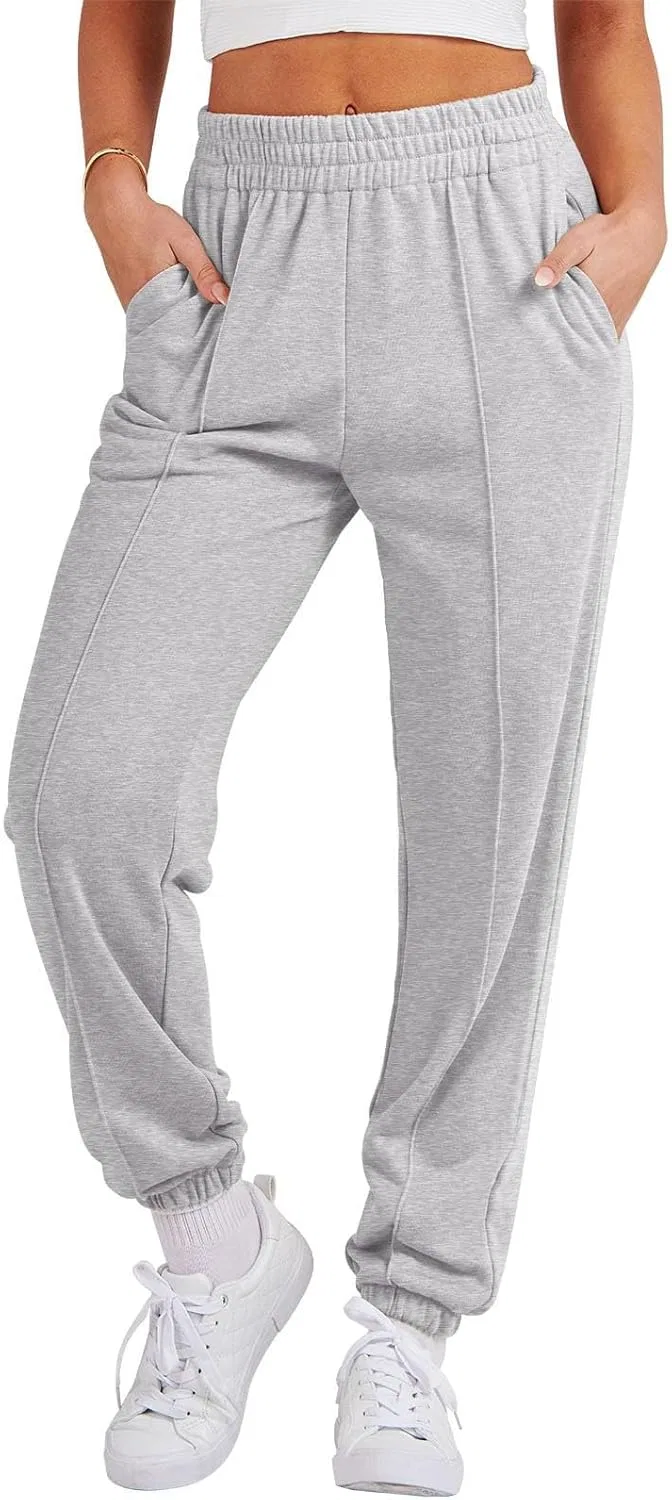 Женские спортивные брюки с широкими штанинами, Generic, цвет A01_gray