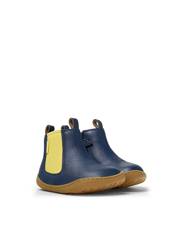 Ботинки Camper Peu Cami Twins, кожаные, для малышей, синие