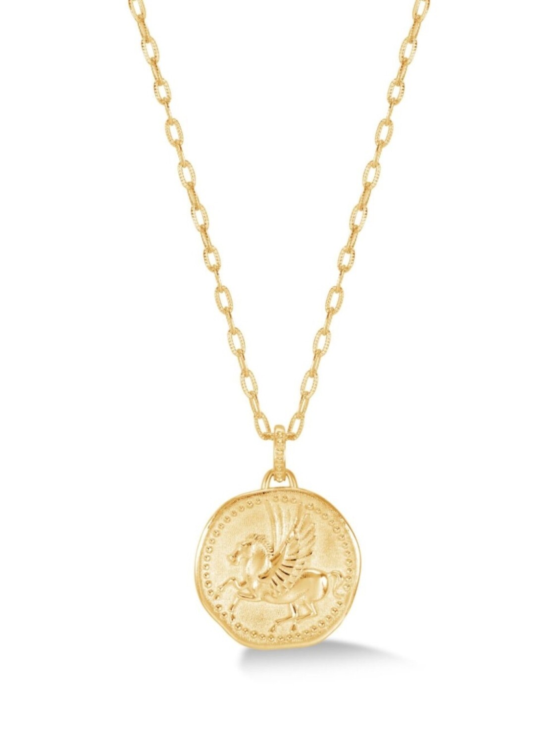 

Колье Pegasus Talisman DOWER AND HALL, золотой