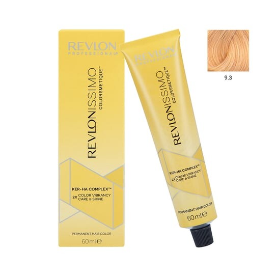 

Профессиональная краска для волос 9.3, 60 мл REVLON REVLONISSIMO COLORSMETIQUE, Revlon Professional