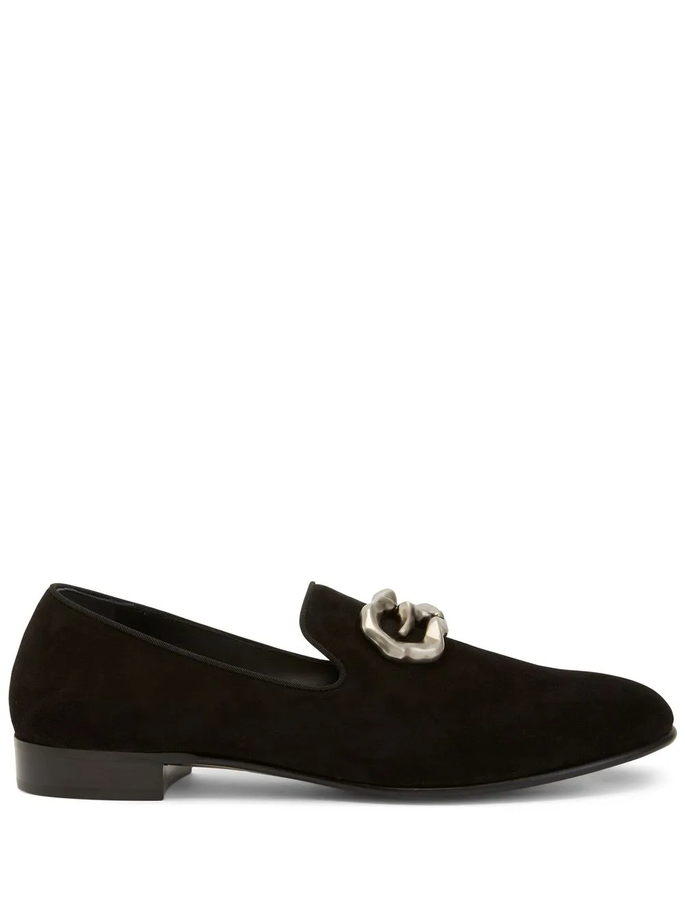 

Лоферы с логотипом Giuseppe Zanotti, черный