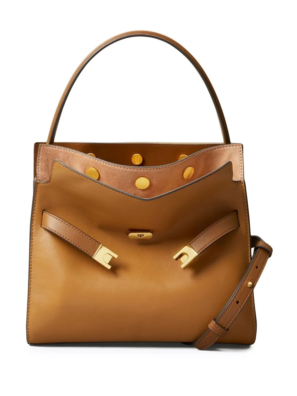 

Маленькая сумка через плечо Lee Radziwill Tory Burch, коричневый