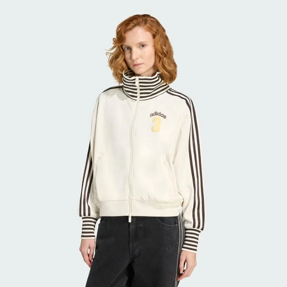 Спортивная футболка Vintage BB TT в полоску и ребристой текстуре Adidas, white
