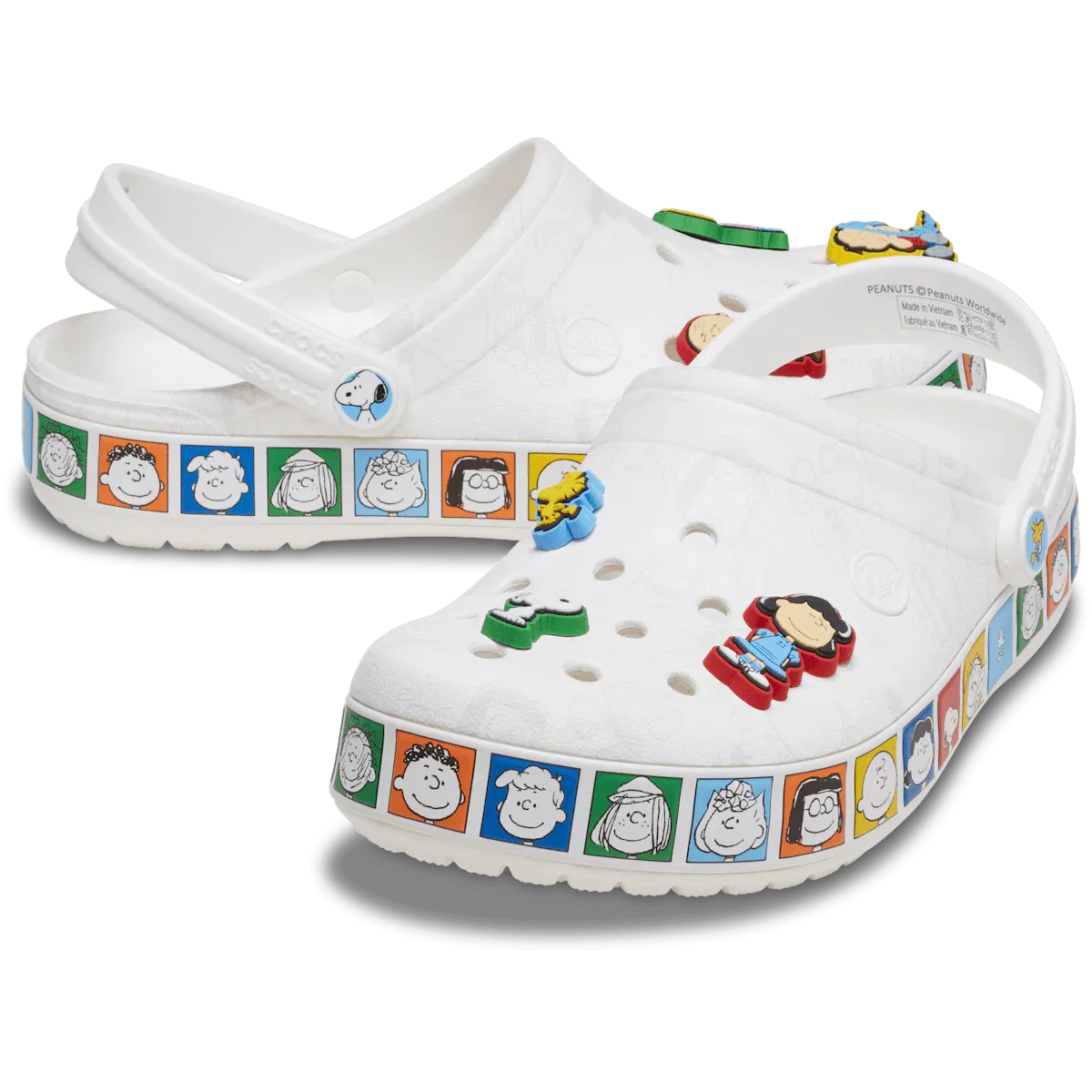 Peanuts Crocband Clog Crocs, Multi — фото 2