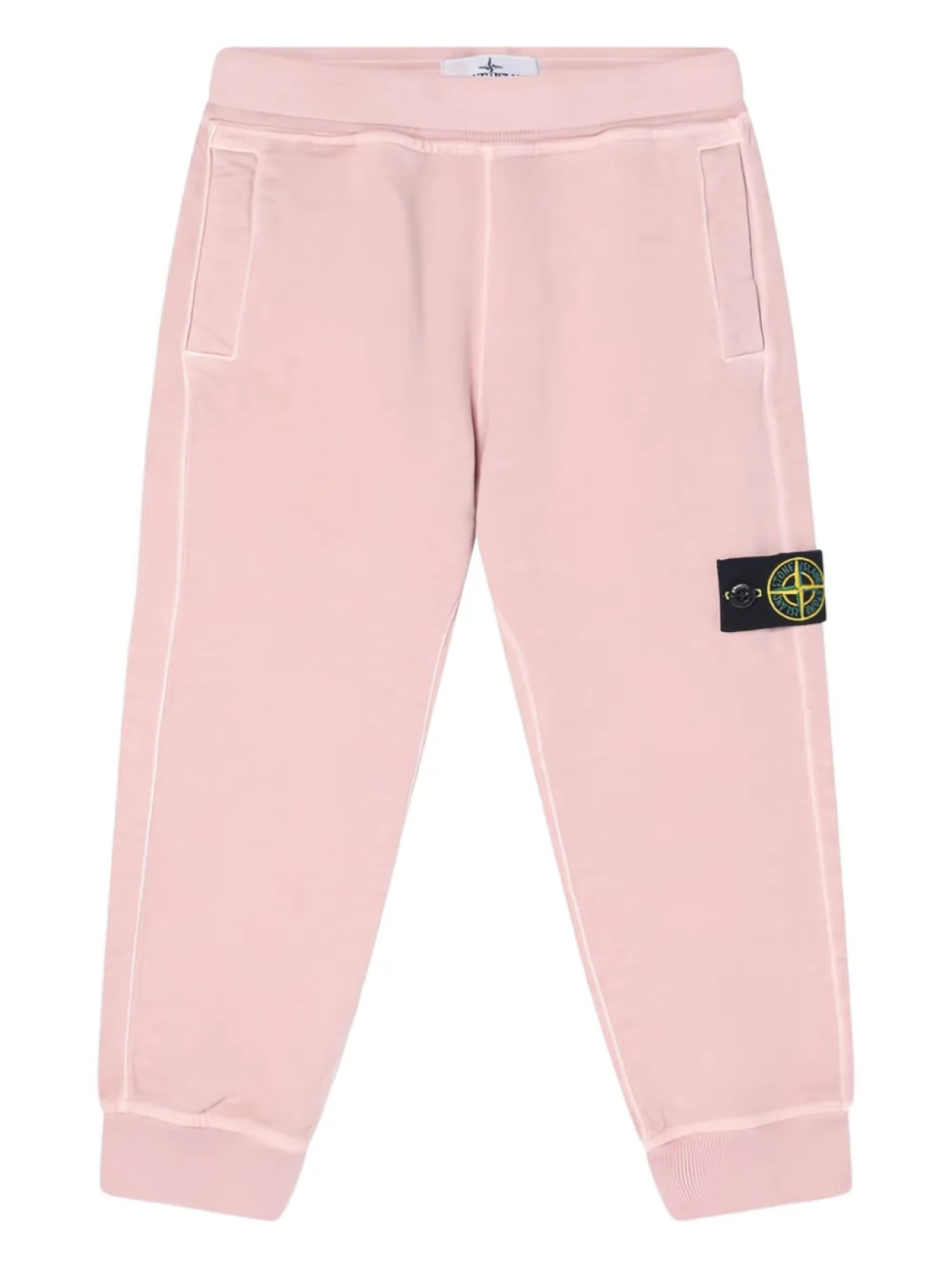 

Спортивные брюки Stone Island Junior с накладными карманами, розовый