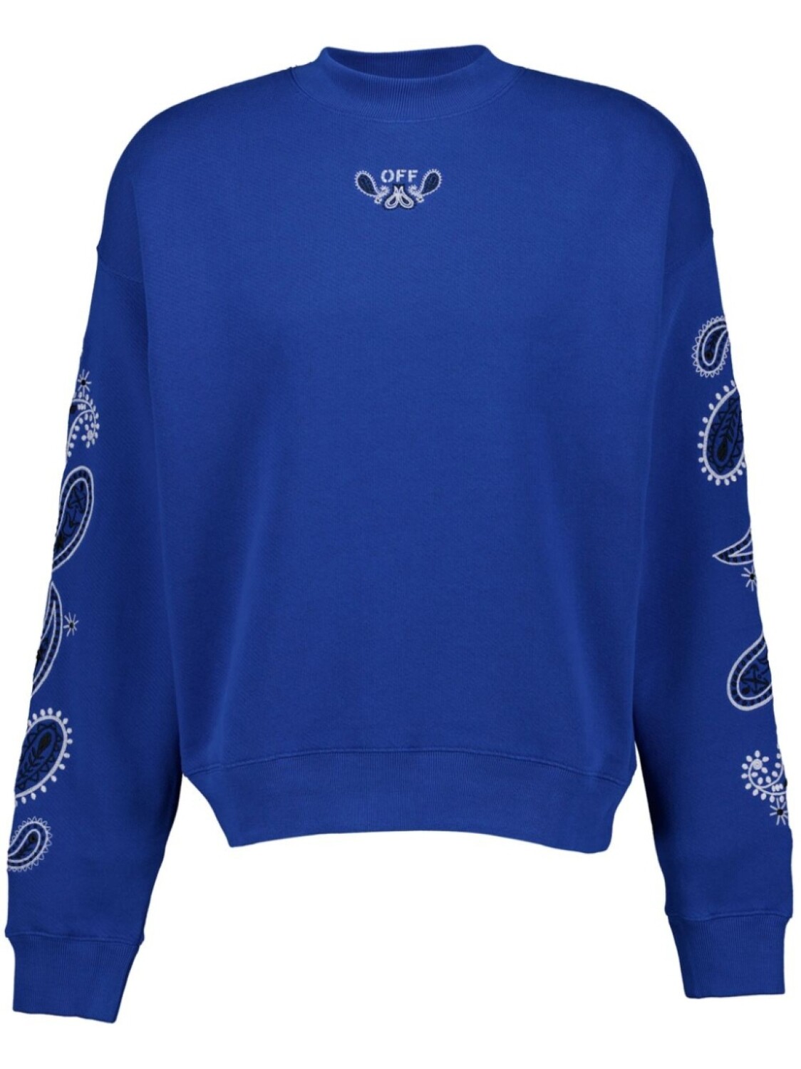 

Толстовка Bandana Arrow Skate из хлопка Off-White, синий