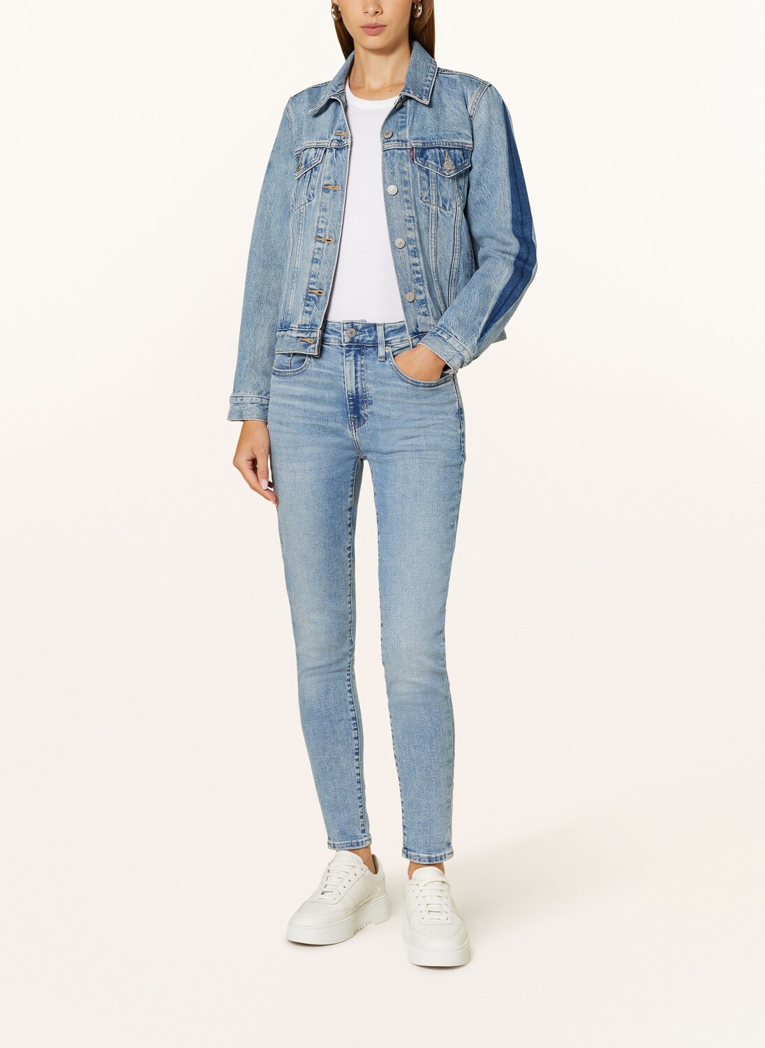 Джинсы скинни 721 скинни с высокой посадкой Levi'S, индиго — фото 2