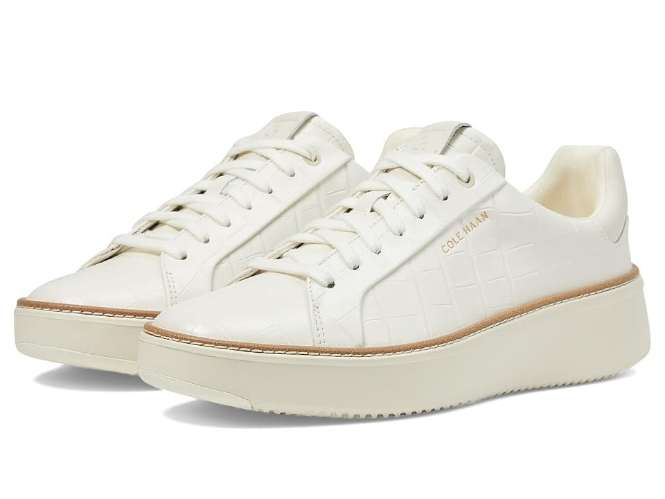 Cole Haan Grandpro Topspin W31389-100 Женские кеды Ivory повседневные