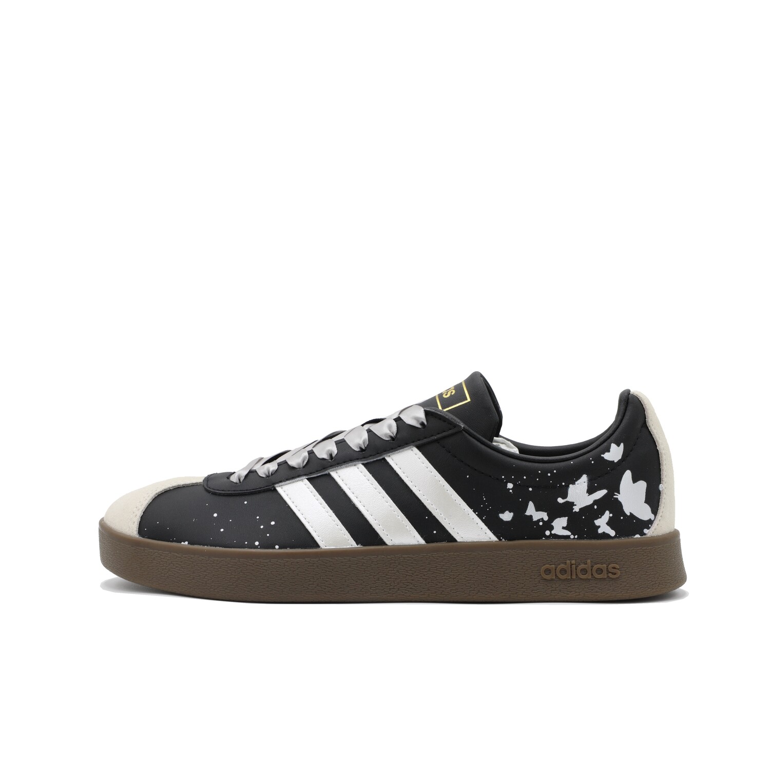 

Кроссовки для скейтбординга VL Court 2.0, унисекс, низкие, серебряный Adidas, цвет Black/Silver, Серый, Кроссовки для скейтбординга VL Court 2.0, унисекс, низкие, серебряный Adidas, цвет Black/Silver