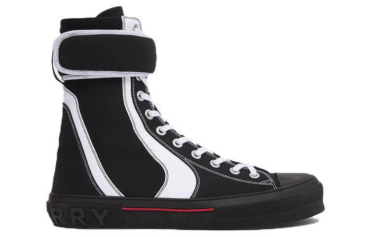 

Кроссовки мужские Burberry Sub High-top, черный / белый